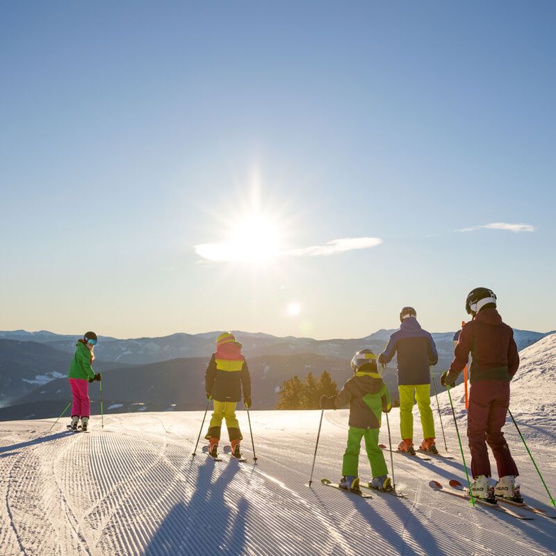 Skifahren im Skigebiet Fanningberg