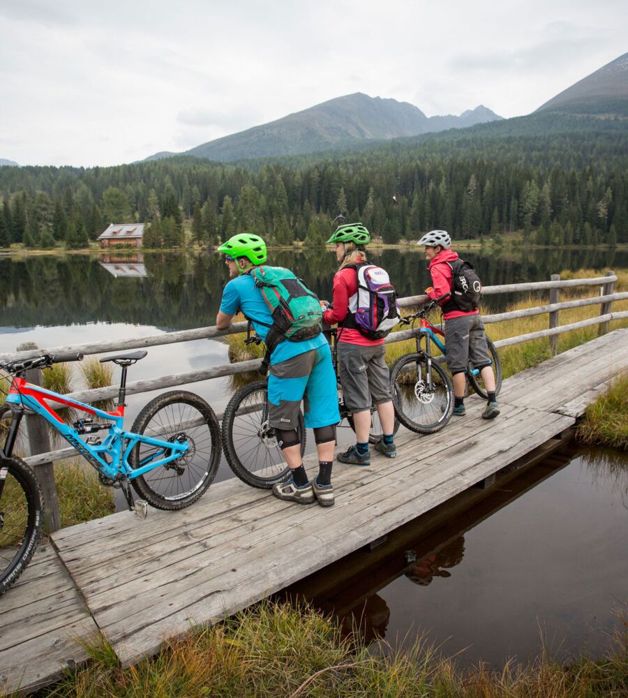 Radfahren um den Prebersee